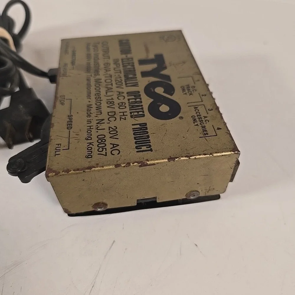 Vintage Tyco HO Electric Power Pack Train Transformer‎ Model 899V R20405 WORKS